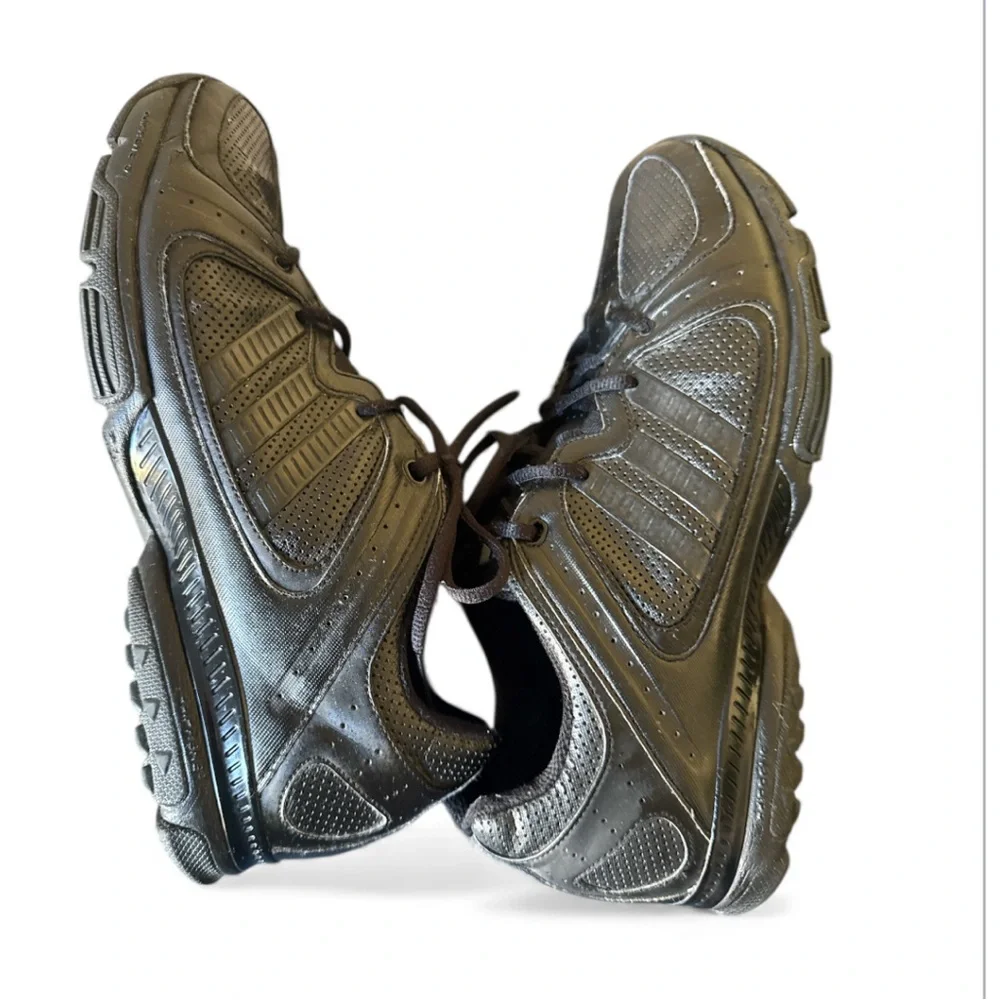 Adidas Men's Black Athletic Sneakers